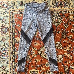 Anthropologie Leopard Print Leggings S/M (by Onzie)